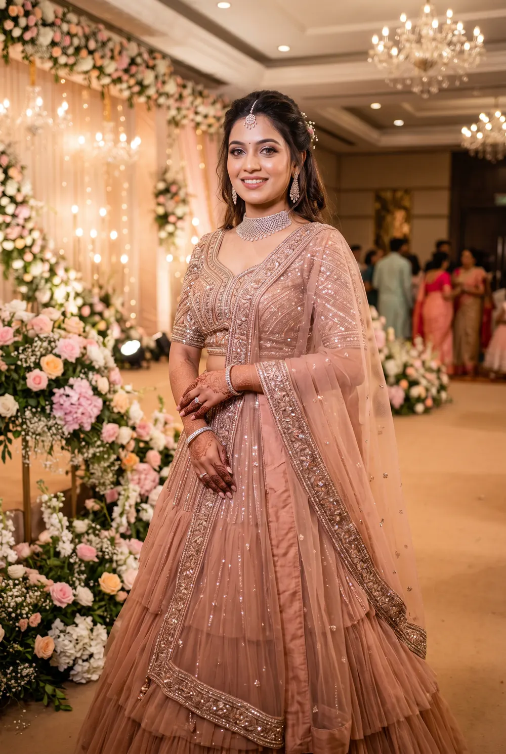 Engagement makeup look by Ruby Makeover