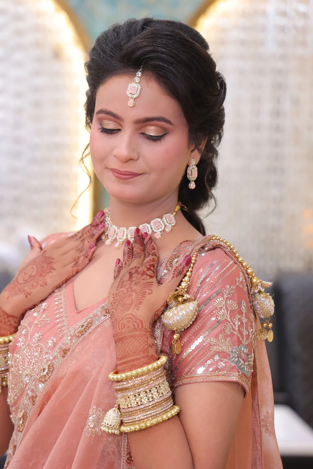 Blush bridal by Ruby Makeover